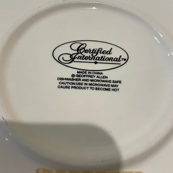 Little Red Truck Platter Certified International 13” - Picture 8 of 9